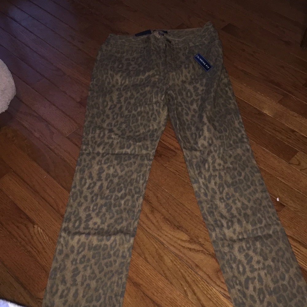 Cheetah pants